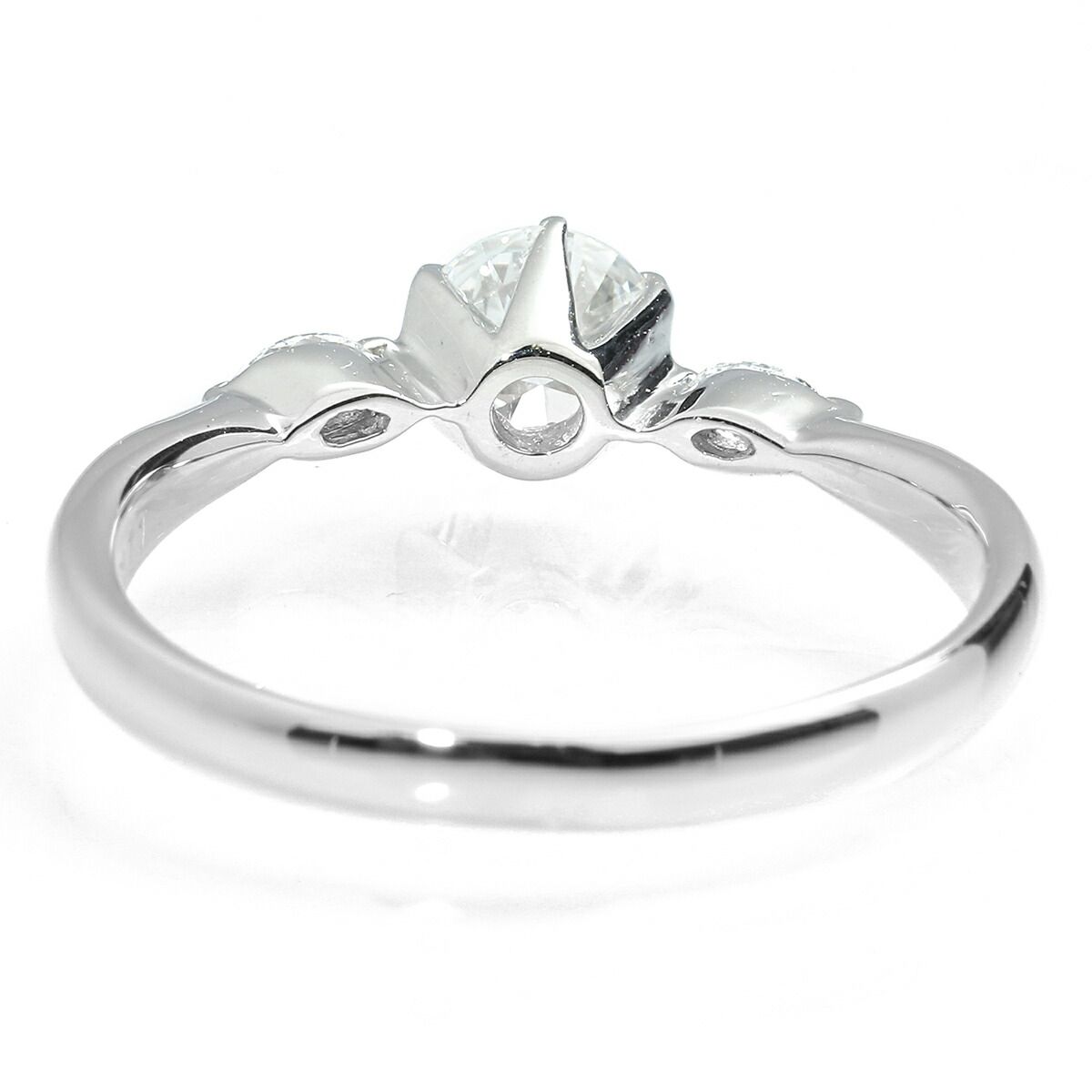 【美品！】Pt900 プラチナダイヤモンドリング0.32ct 4.0g約15号 TASAKI タサキ Pt900プラチナ ダイヤ リング・指輪 ダイヤモンド