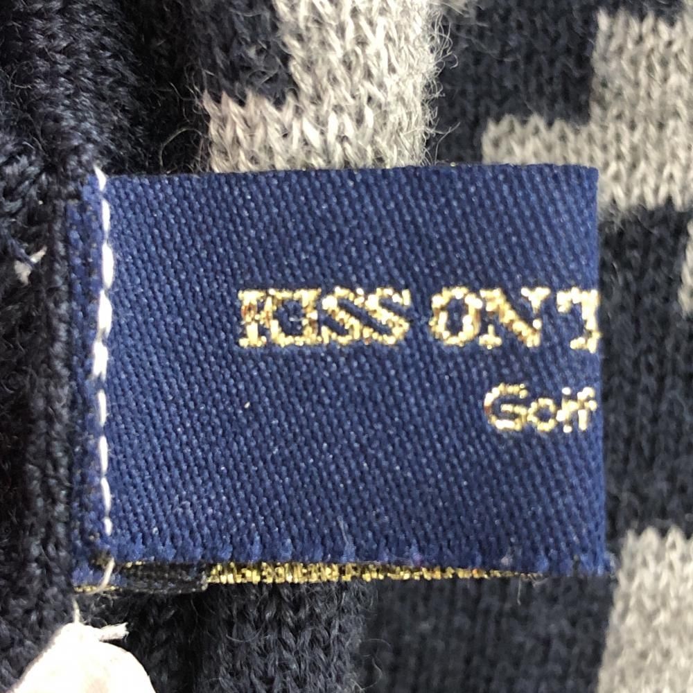 超美品】キスオンザグリーン 中綿ニットリバーシブルジャケット