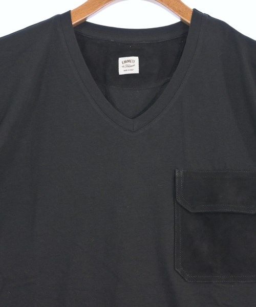 EMMETI エンメティ Tシャツ・カットソー 黒 M 4133725E0007 EMMETI エンメティ Tシャツ・カットソー 黒 M 4133725E0007