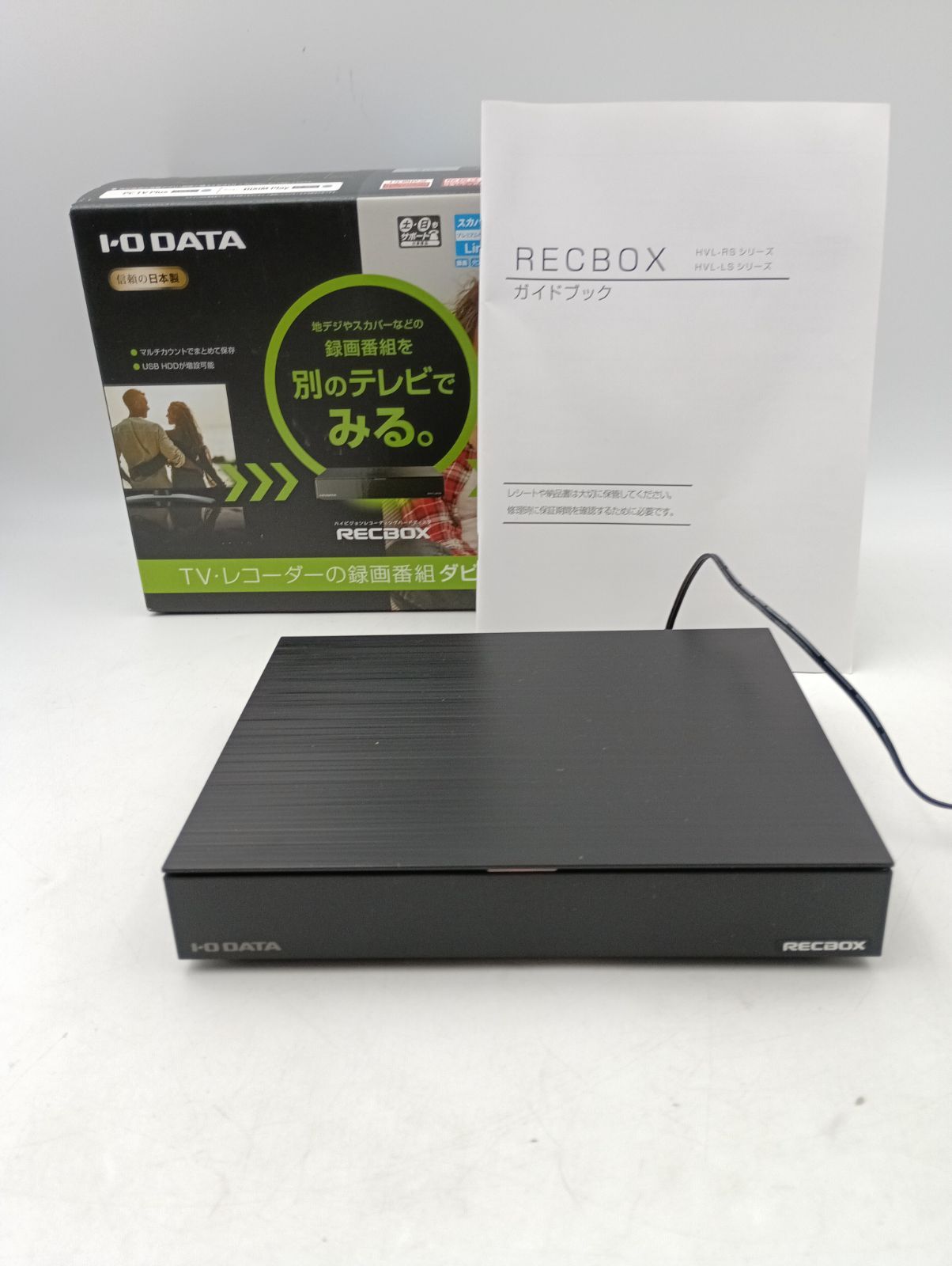 K-1378 I-O DATA RECBOX 3TB HDDレコーダー 通電 済み
