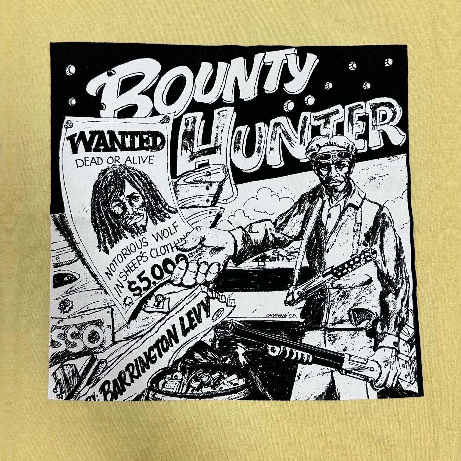Supreme 16SS Barrington Levy & Jah L Bounty Hunter Tank Top
