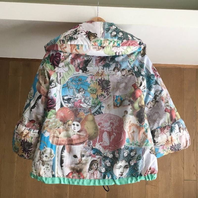 あちゃちゅむムチャチャ　毛皮コート　　36 美品 あちゃちゅむ ムチャチャ ダウン ジャケット コート36 - メルカリ