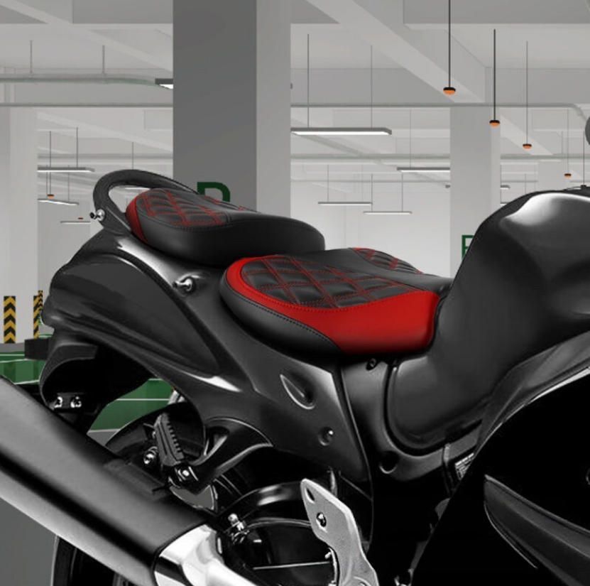 2008-2020 19号黒赤色運転席座布団に適用