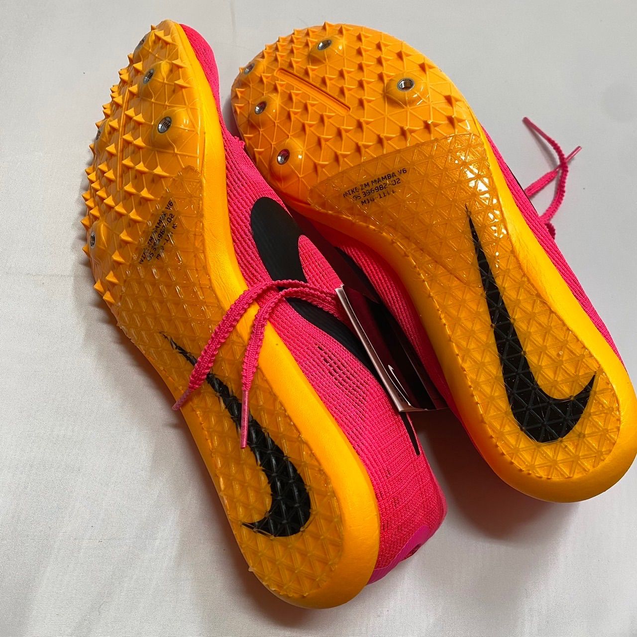 NIKE ナイキ 陸上スパイク ズーム マンバ 6 DR2733-600 ピンク