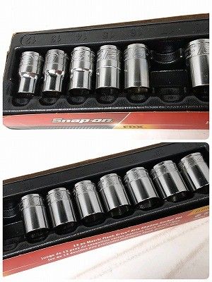 スナップオン Snap-on シャロー ソケット セット 313SWMYA (17mm欠) スナップオン Snap-on シャロー ソケット セット 313SWMYA (17mm欠)