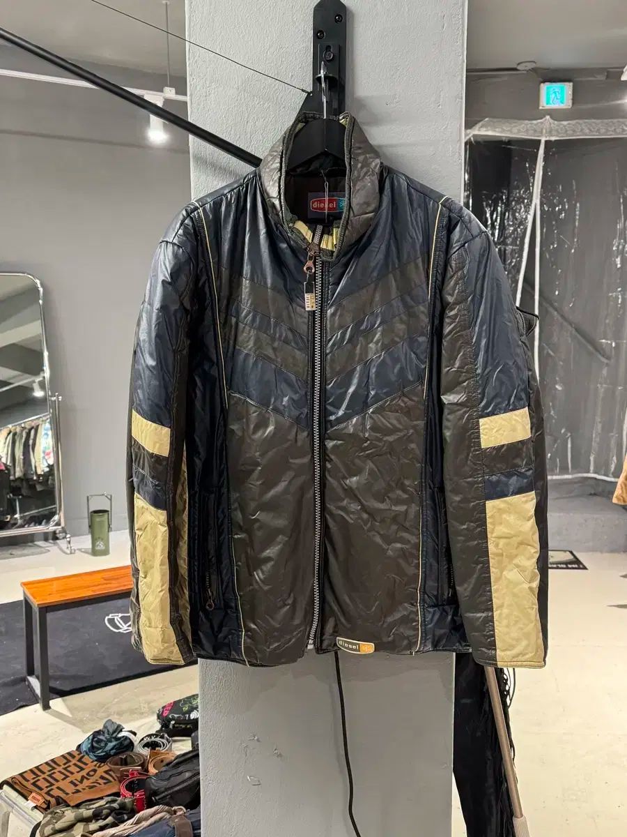 DIESEL(ディーゼル) バイカー ナイロン ジャケット
