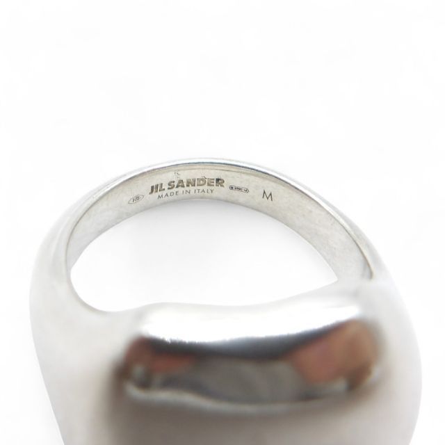 JIl Sander シグネットシルバーリング Jil Sander リング メンズ通販