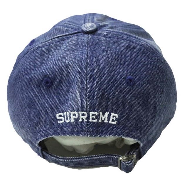 SUPREME シュプリーム 23SS アメリカ製 Pigment Canvas S Logo 6-Panel 