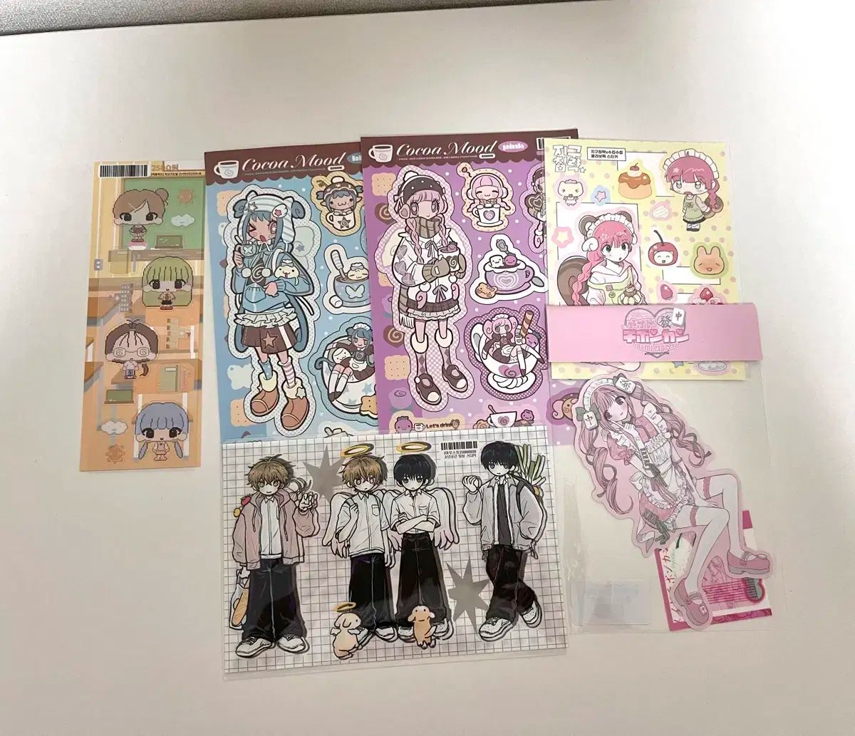 人物ステッカー 模造紙