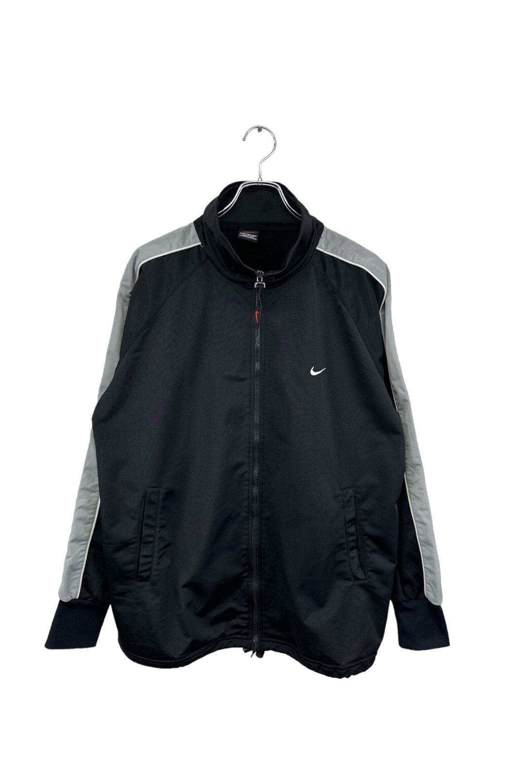 人気   Nike ナイキ トラックジャケット ジャージ 無地 ブラック系     メンズ サイズ M  6 衣B