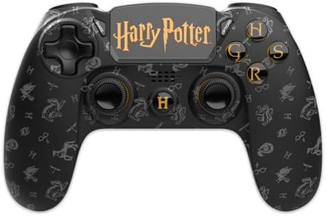 Freaks And Geeks Wizarding World Harry Potter 140119b Wireless Bluetooth Controller for Playstation PS4 Black