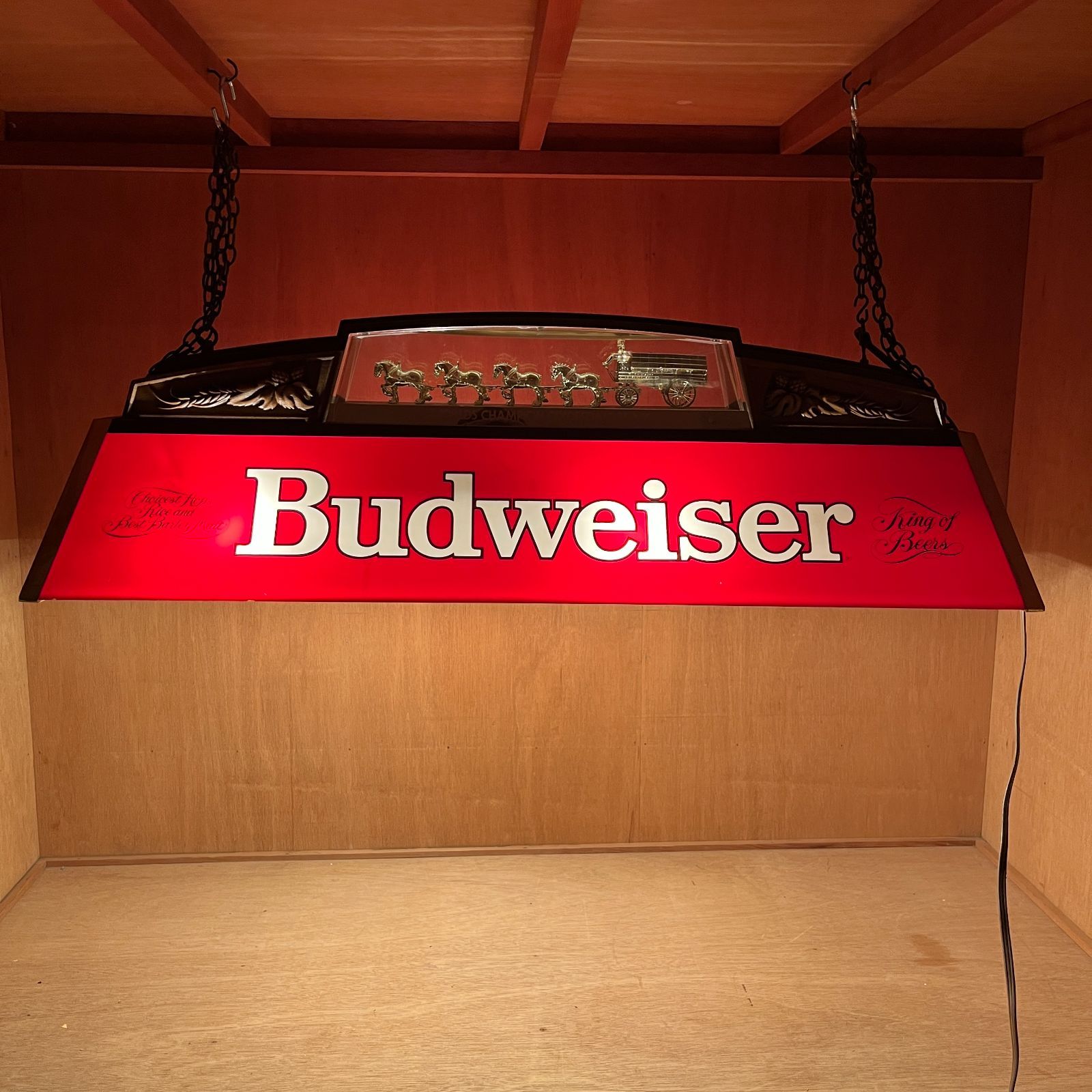 メーカーは【希少】Budweiser lamp バドワイザー ランプ ヴィンテージ