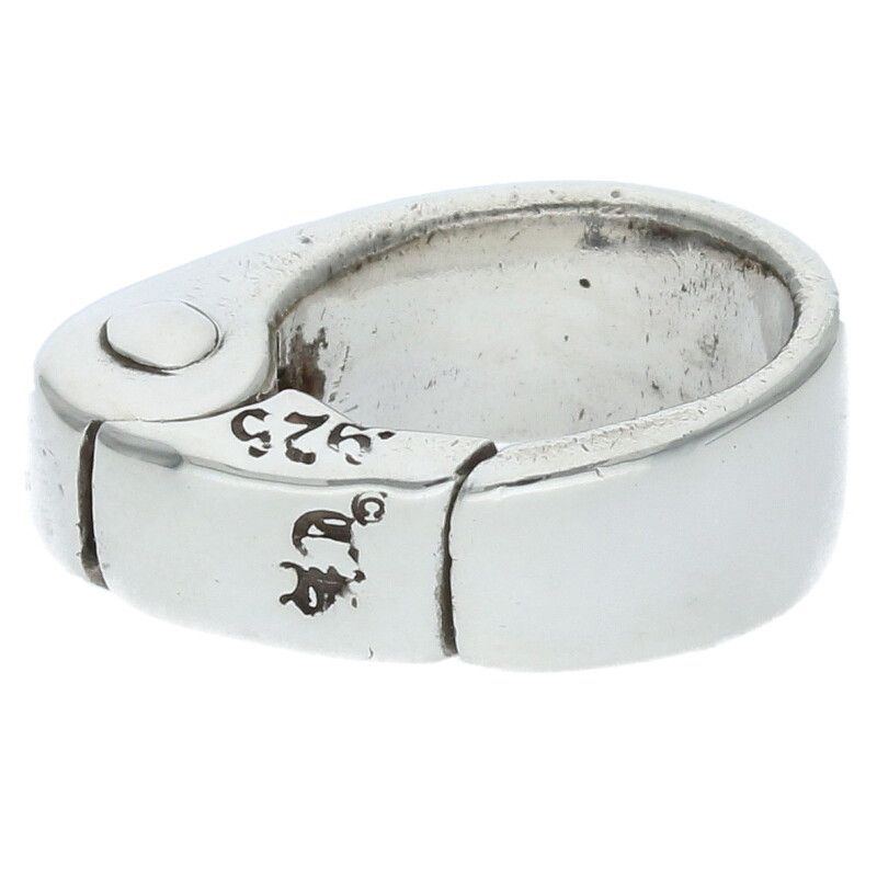 クロムハーツ PLAIN BALE/プレーンベイル シルバーネックレストップ