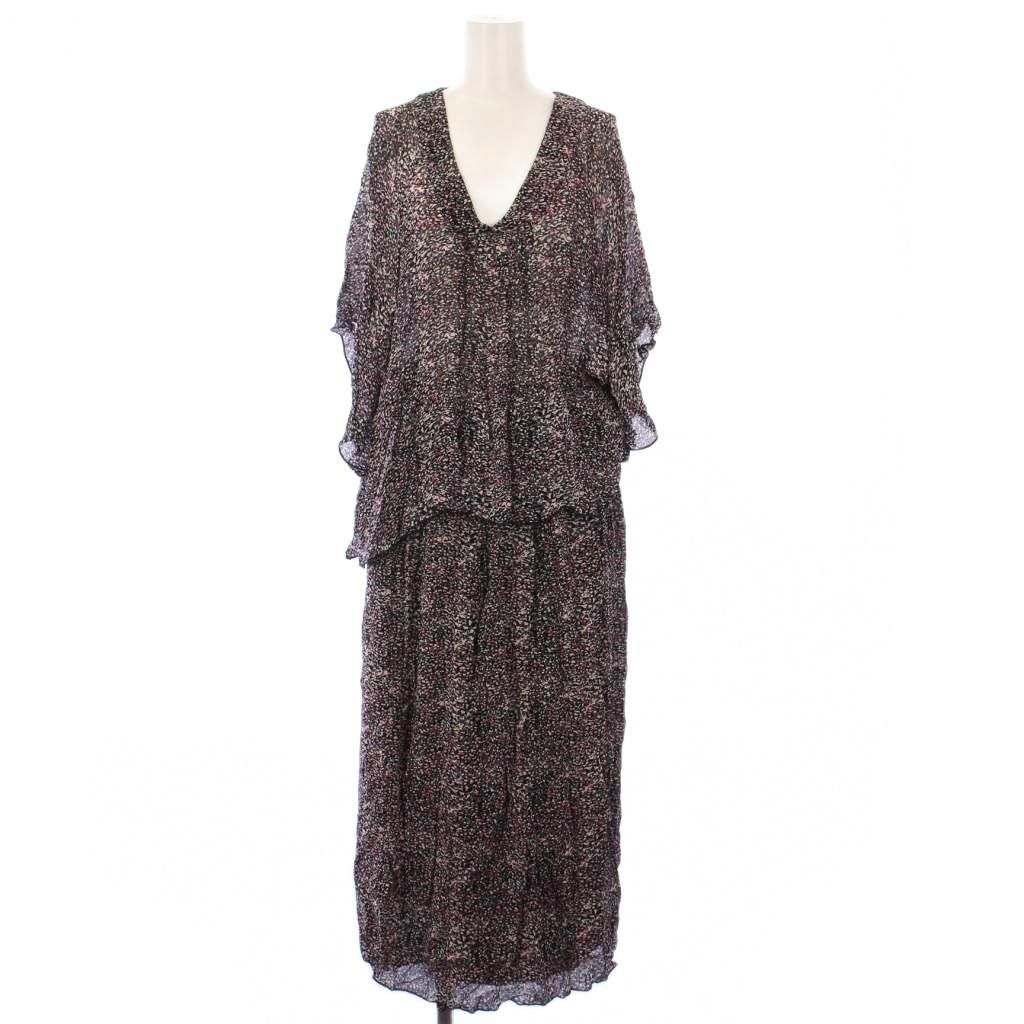 ソイル SOIL セットアップ ブラウス プルオーバー シアー ラップ  