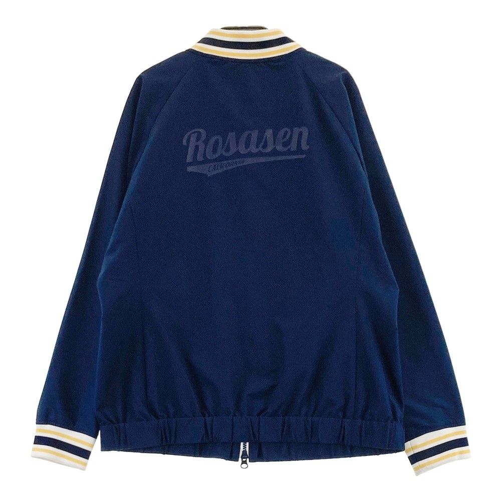 サイズ：L ROSASEN ロサーセン 長袖 ジップジャケット ネイビー