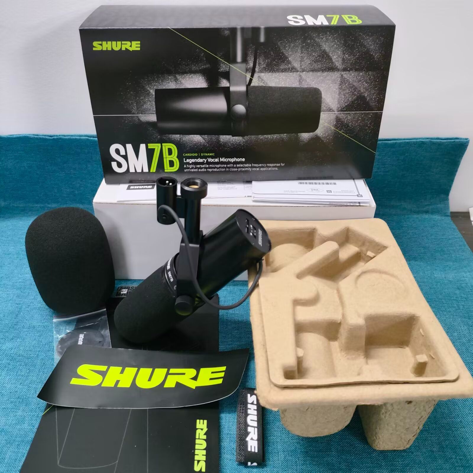 SHURE SM7B（新品未開封品） 新品未開封】 SM7B SHURE ダイナミックマイク - メルカリ