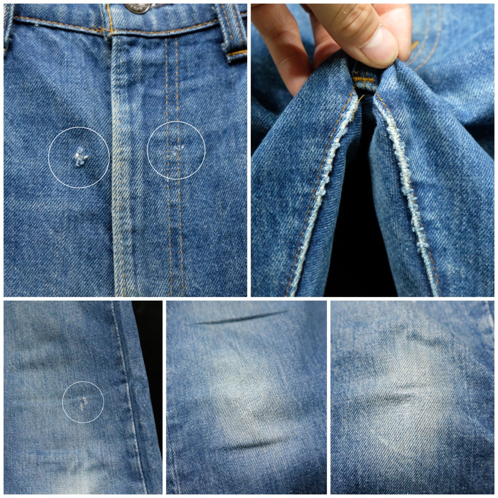 米国製 80's Levi's 505 ハチマル 内股シングル W33/82cm 650