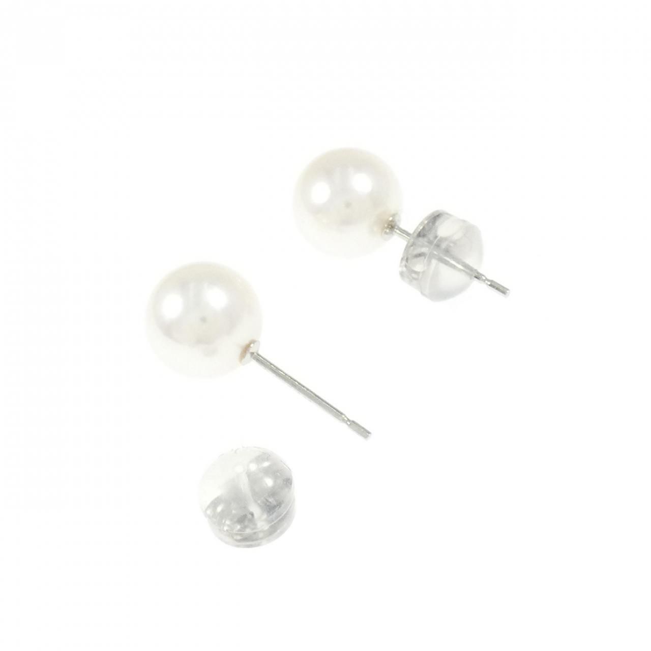 PT900 アコヤパール ピアス 7.5mm - メルカリ