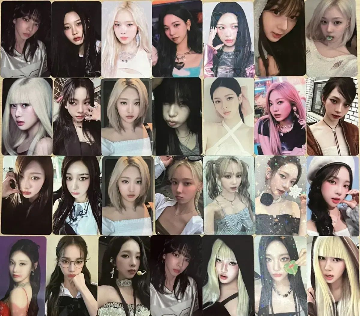 aespa ウィンター トレカ まとめ売り aespaのトレカまとめ売り aespa