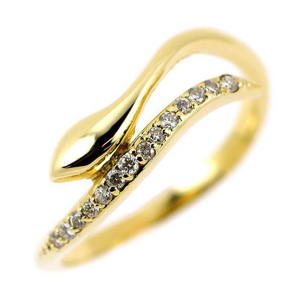 K18YG ダイヤモンド リング 0.06ct K18YG ダイヤモンド リング 0.06ct