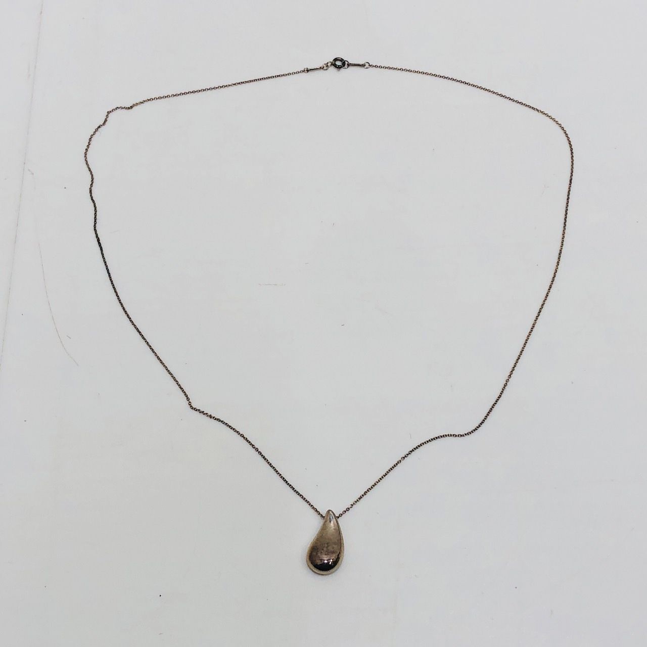 ☆ティファニー TIFFANY & Co.ネックレス ティアドロップ シルバー 925