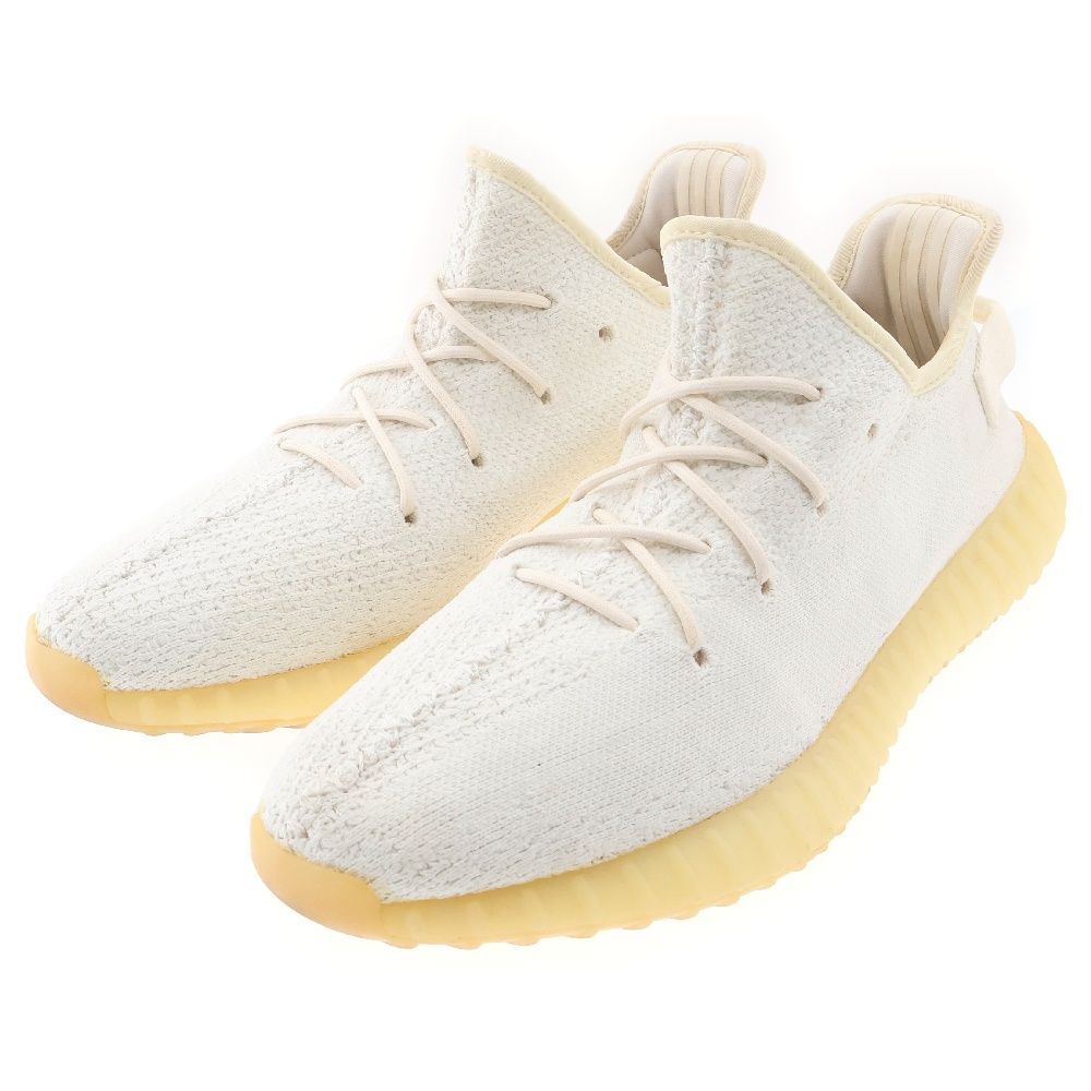 adidas (アディダス) YEEZY BYEEZY BOOST 350V2 CREAM WHITE イージーブースト350 V2 クリームホワイト  ローカットスニーカー ホワイト US11/29cm CP9366