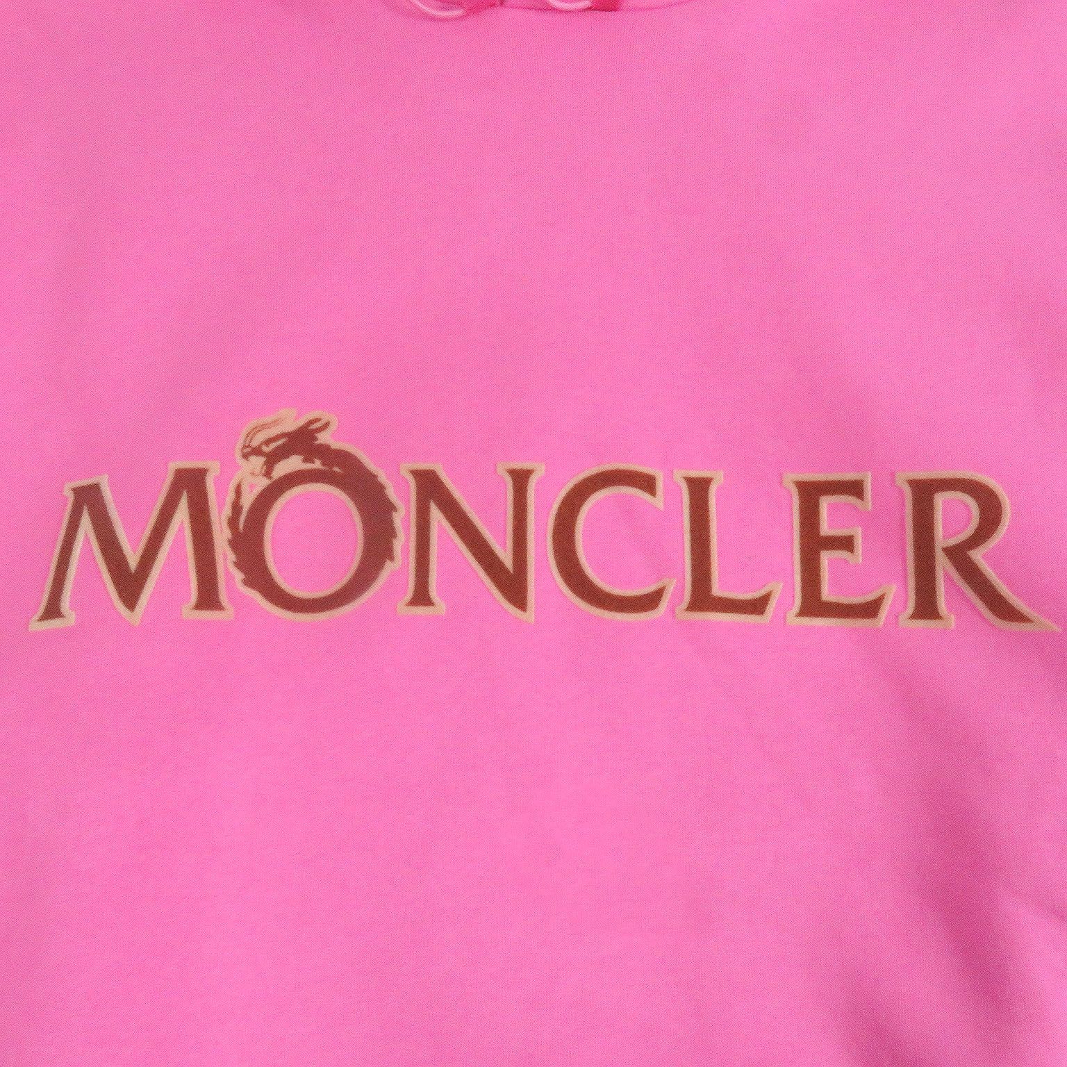 極美品□MONCLER モンクレール 2023年製 ドラゴン ロゴワッペン
