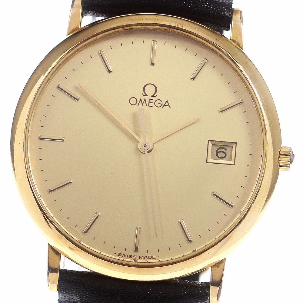 OMEGA/オメガ DeVille デビル クォーツ メンズ腕時計 - 腕時計(アナログ)