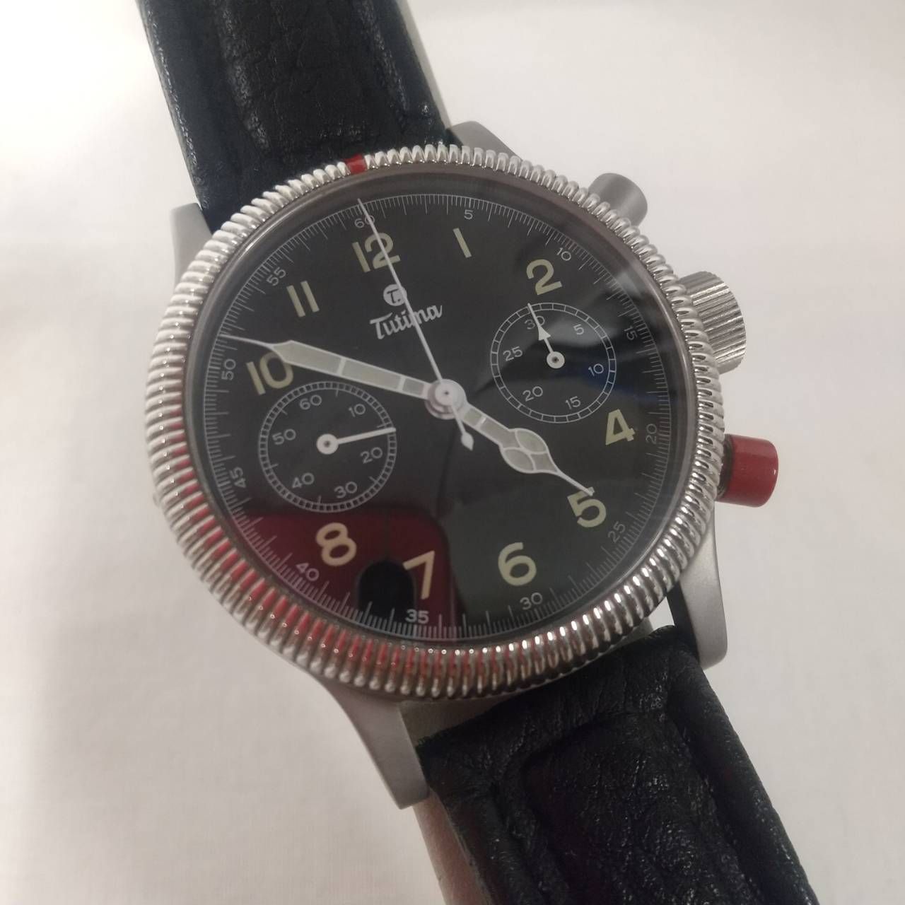 TUTIMA 783/01 Flieger Chronograph 1941 チュチマ フリーガークロノグラフ 1941 手巻き - メルカリ