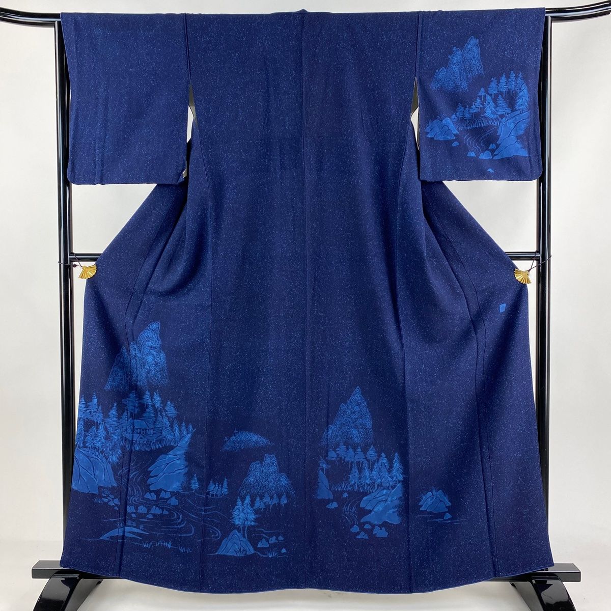 紬 紬 身丈153cm 裄丈65cm 正絹 美品 秀品 身丈166cm 裄丈