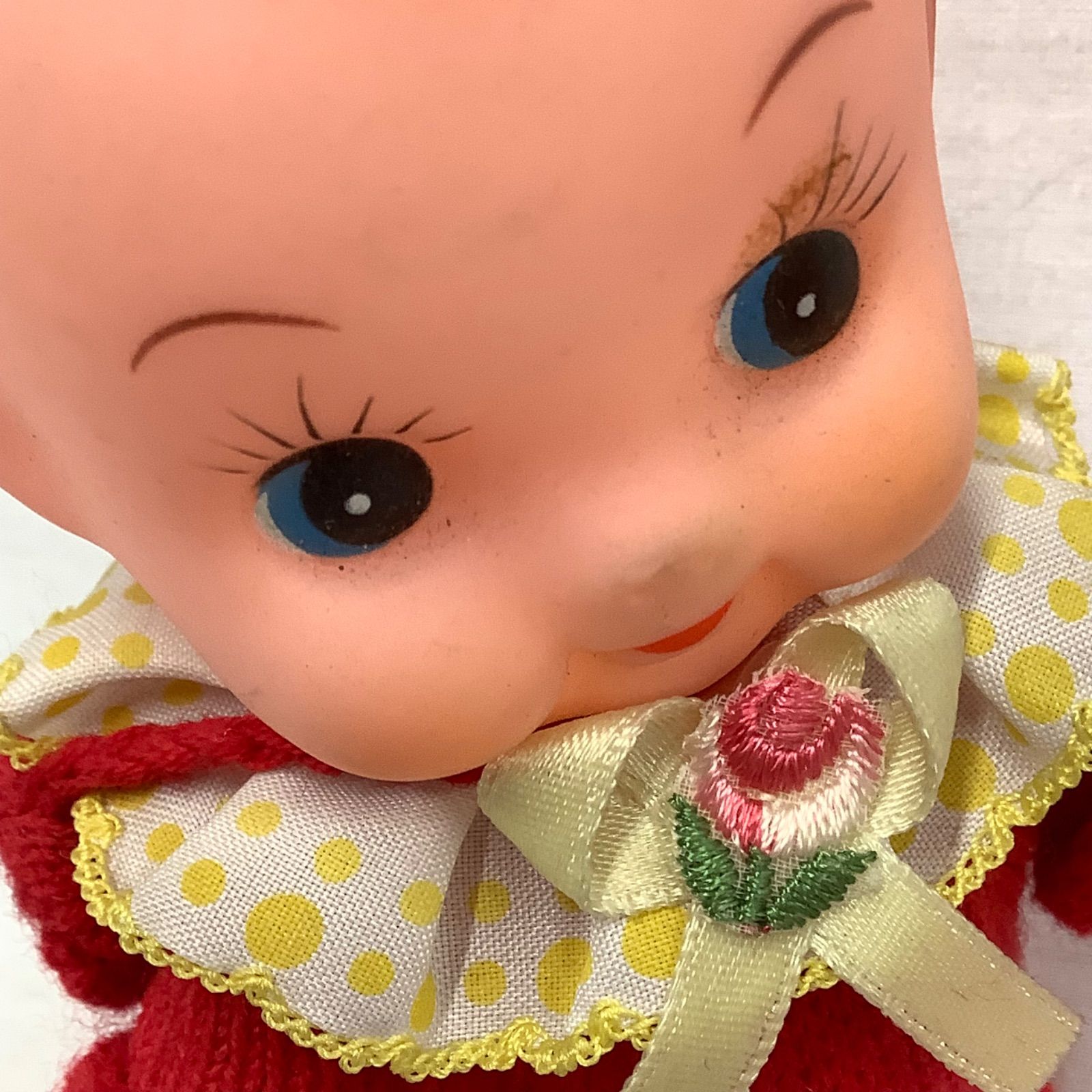 非売品　キューピー人形　激レア！ キューピー人形 2個セット 赤・黄色 ソフビ C836 - メルカリ