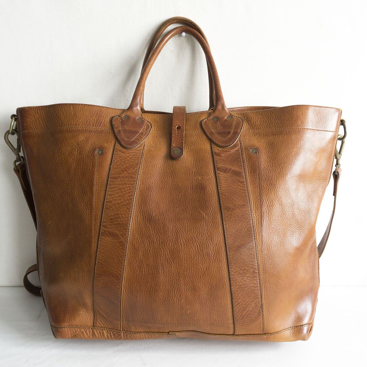 RRL LEATHER TOTE BAG
