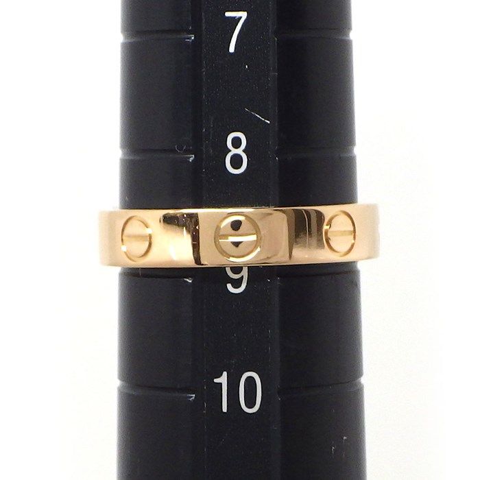 カルティエ Cartier リング ラブ スモールモデル B4085249 K18PG 8.5号  