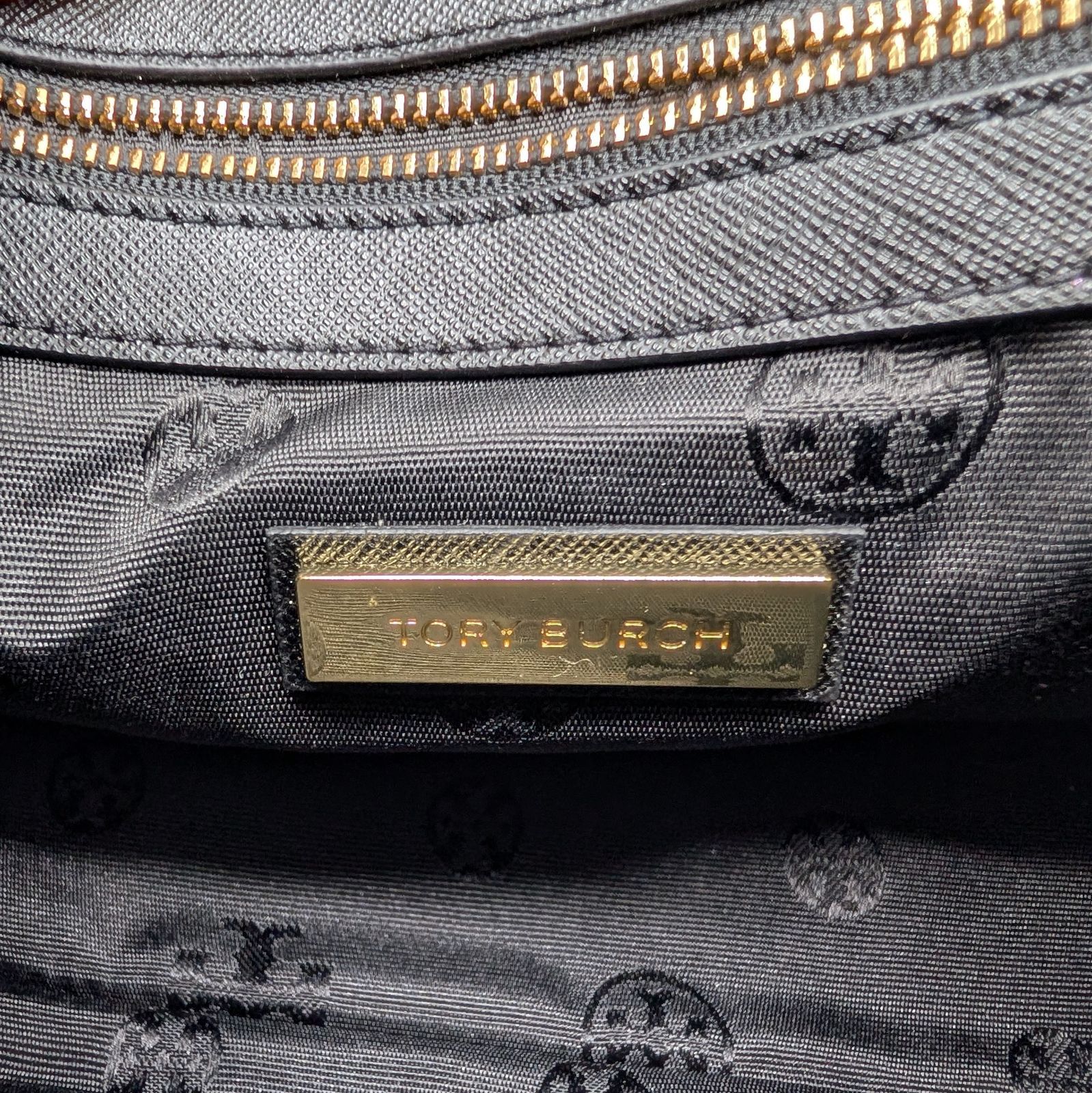 美品】トリーバーチ/TORYBURCH エマーソン レザー チェーン