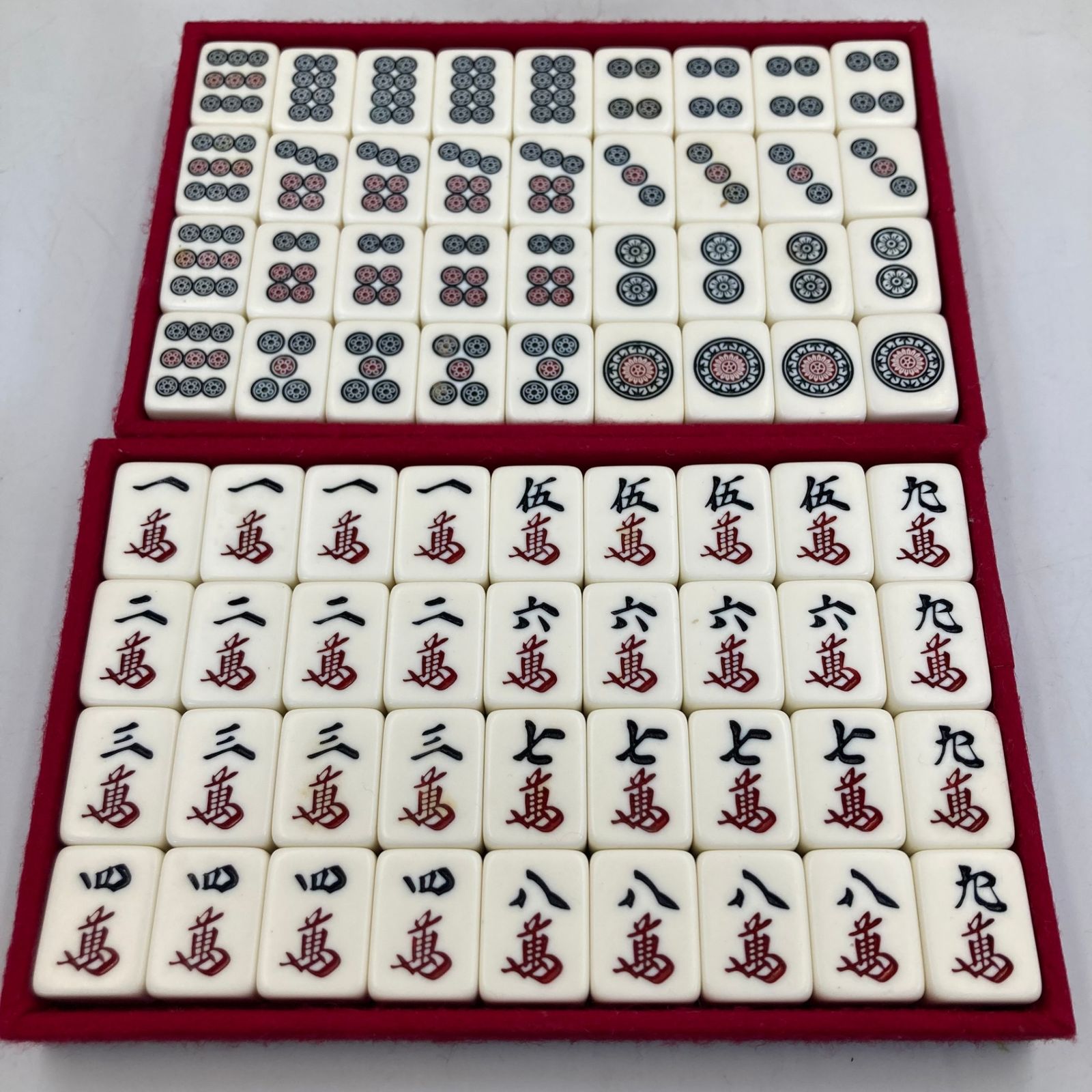 新品（特大サイコロ16mm付）麻雀牌・マットのセット・コンパス・ハヤハヤ付 新品（特大サイコロ16mm付）麻雀牌・マットのセット・コンパス・ハヤハヤ付