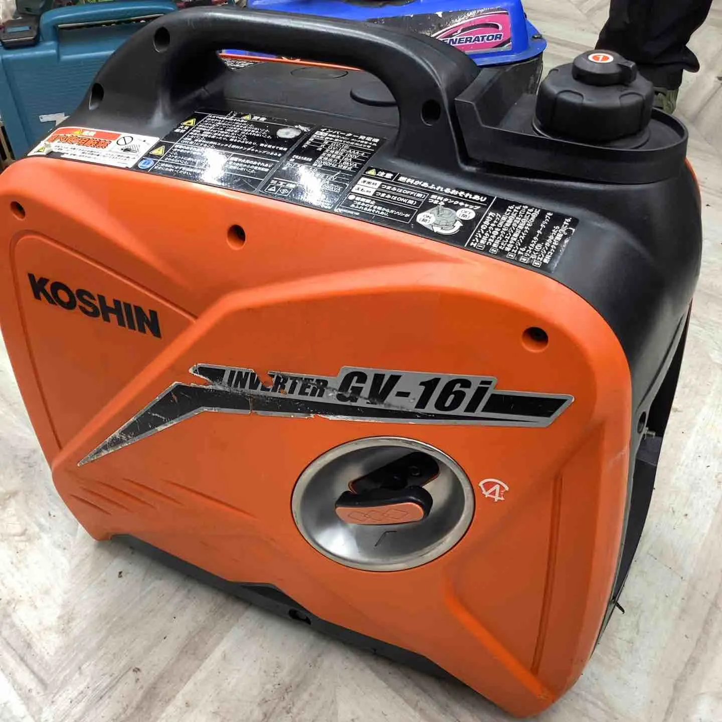 2025年最新】工進 インバーター発電機 gv-16iの人気アイテム - メルカリ