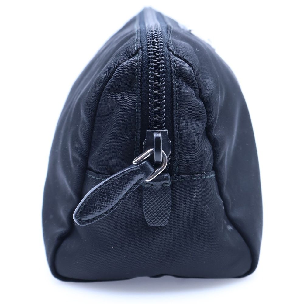 PRADA プラダ トライアングルロゴ ナイロンポーチ ブラック USTAUSTRALIA_COM_AU