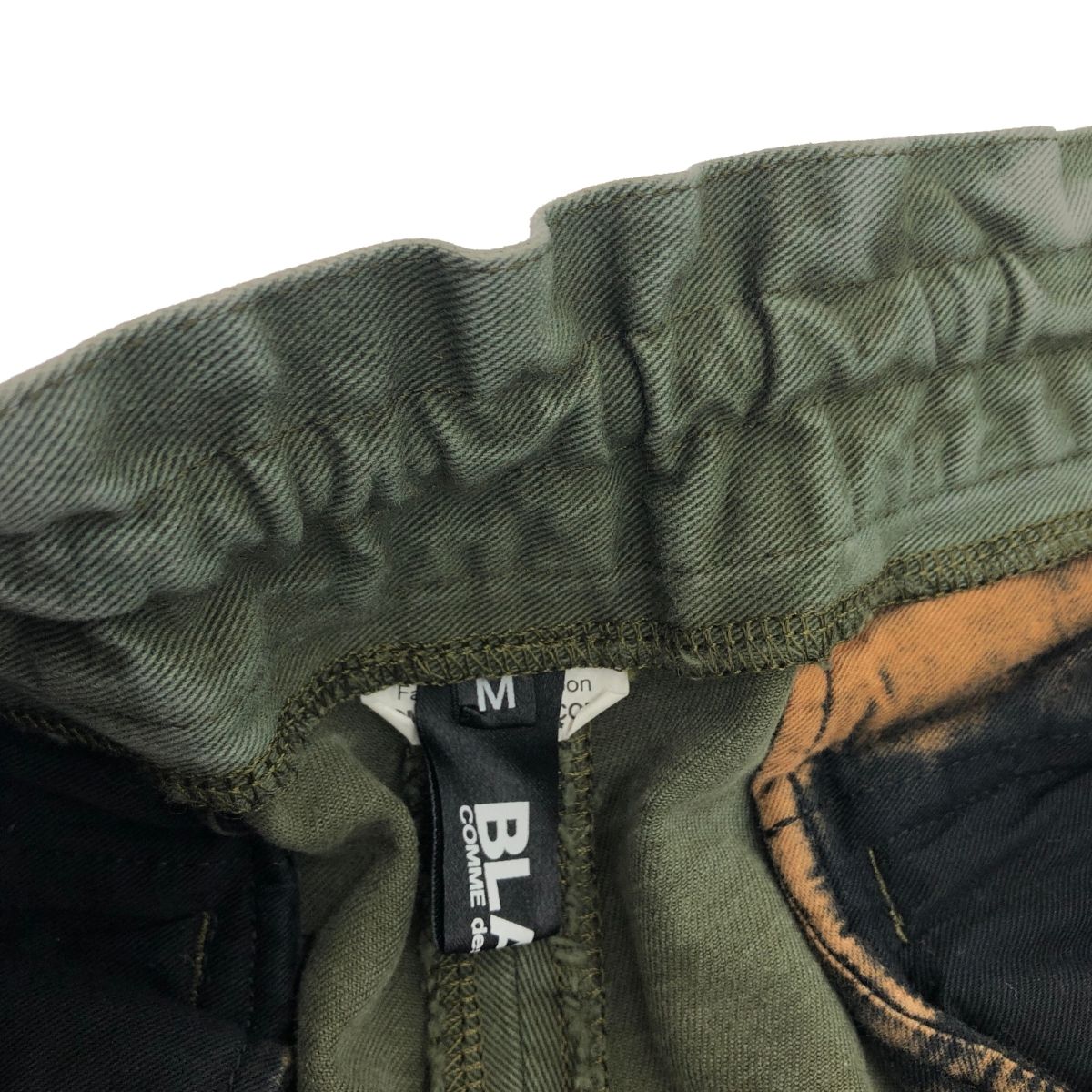 BLACK COMME des GARCONS ブラックコムデギャルソン 染加工イージー