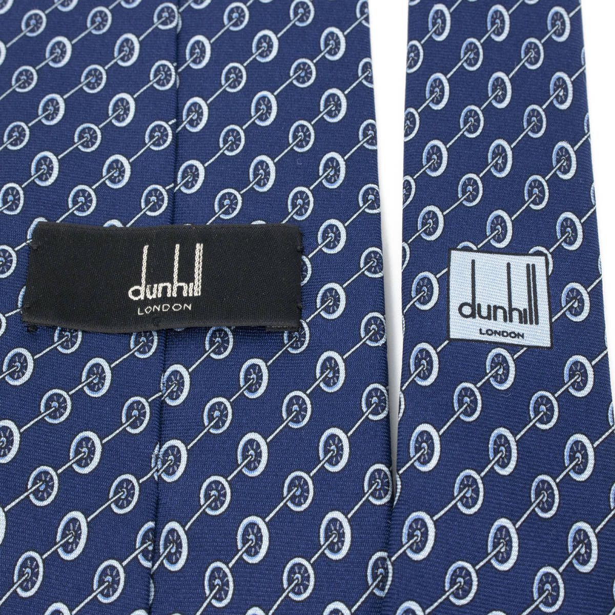 dunhill ダンヒル ネクタイ 極美品 綺麗 メンズ シルク ライン