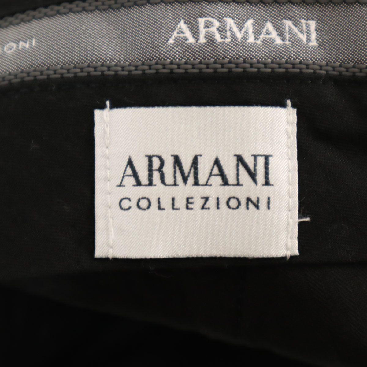 ARMANI COLLEZIONI アルマーニコレッツォーニ ポルトガル製 コーデュロイパンツ 50 ブラック メンズ ARMANI COLLEZIONI アルマーニコレッツォーニ ポルトガル製