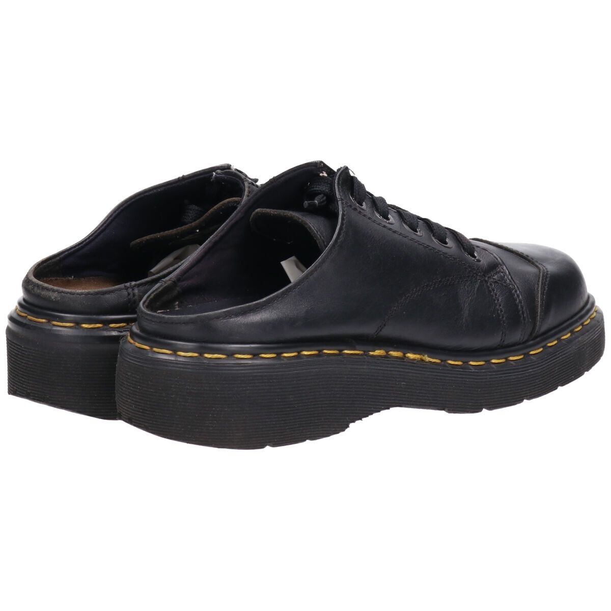 古着 ドクターマーチン Dr.Martens 厚底 サボサンダル UK8 レディース 