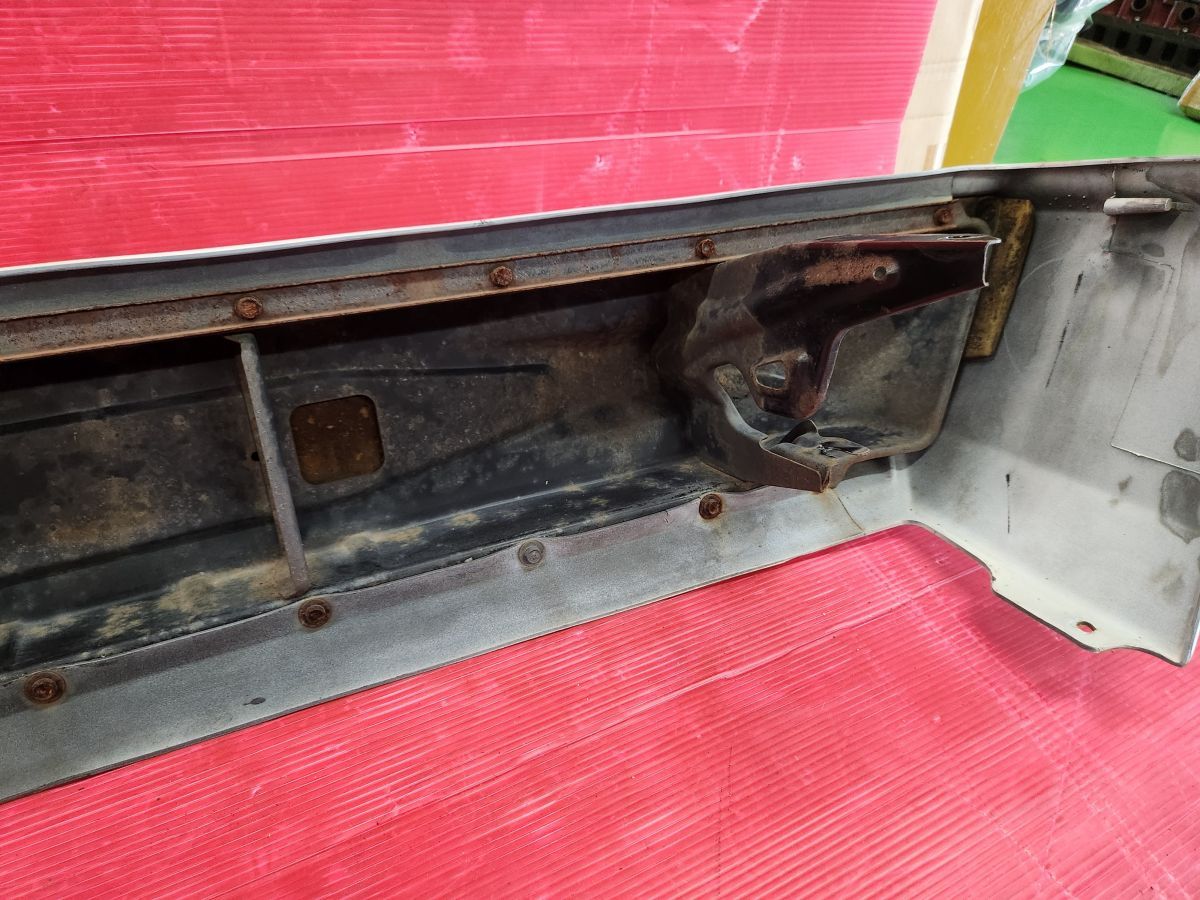 三菱 A183A スタリオン 純正 リアバンパー 白 W18 年式相応 FFCRYSTALESIA_COM