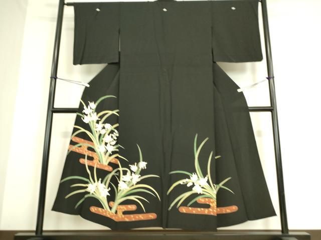 正絹] お宮参り 男の子 初着 産着 水墨・龍に渦と波 オフ白 のしめ