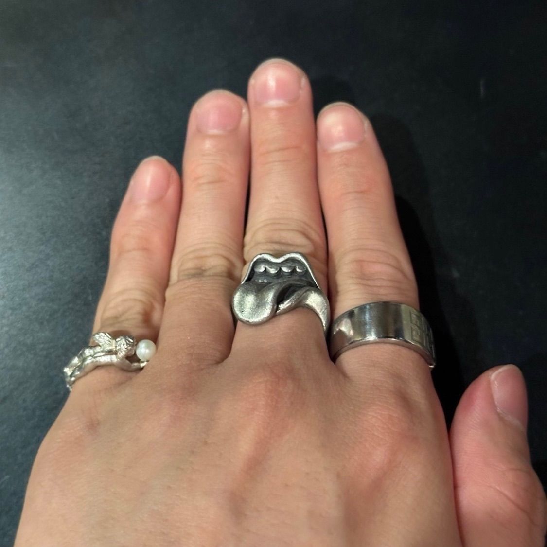 SILVER925 ANGEL DESIGN RING/シルバー/リング