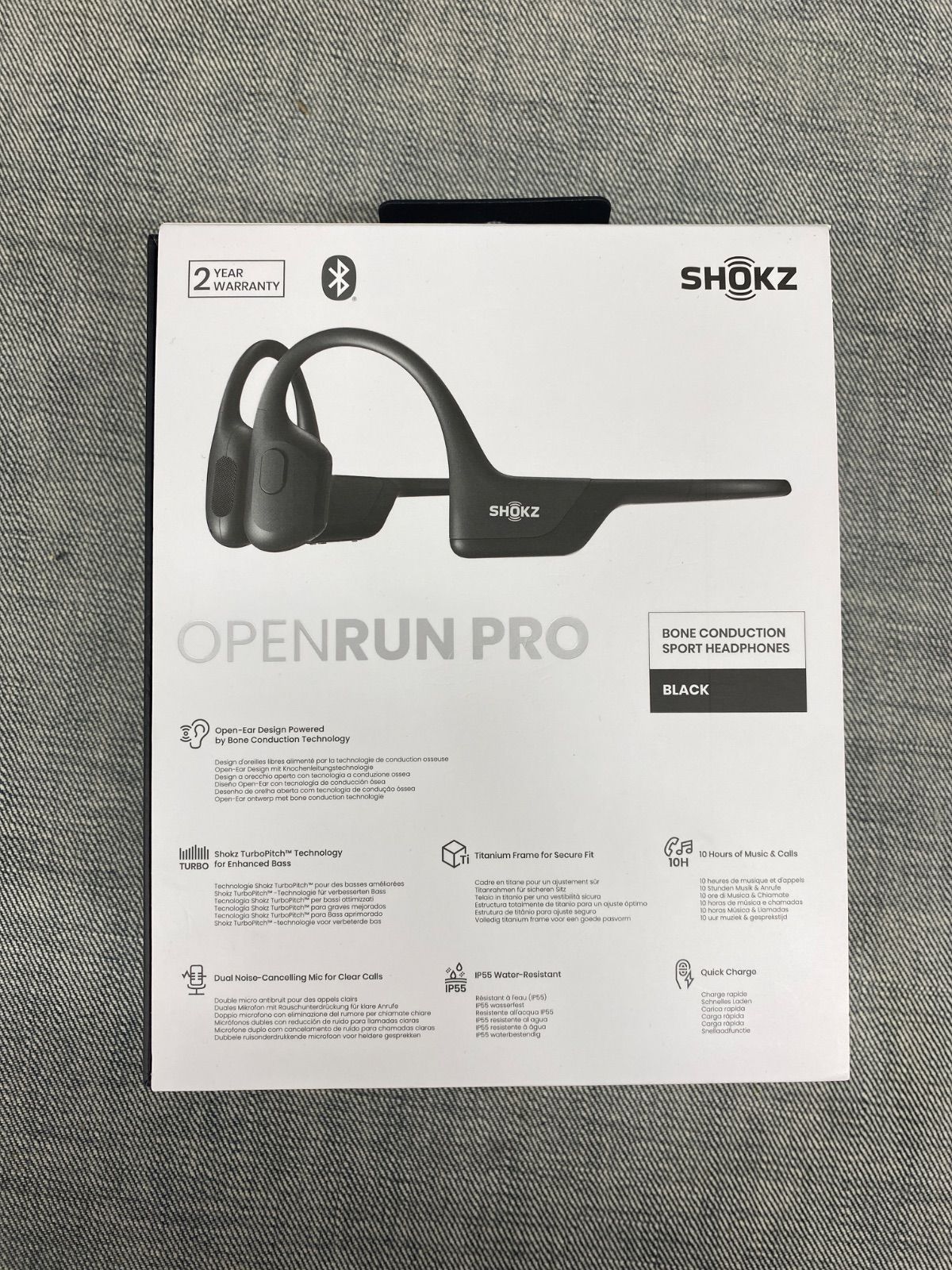 C YT25041505 ≪中古品≫ SHOKZ OPENRUN PRO スポーツ骨伝導イヤホン