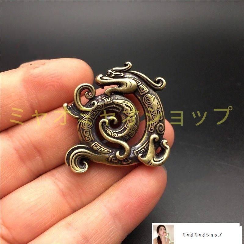 銅 細工 獣竜形香挿 茶道茶寵 装飾品 工芸品 置物 - メルカリ
