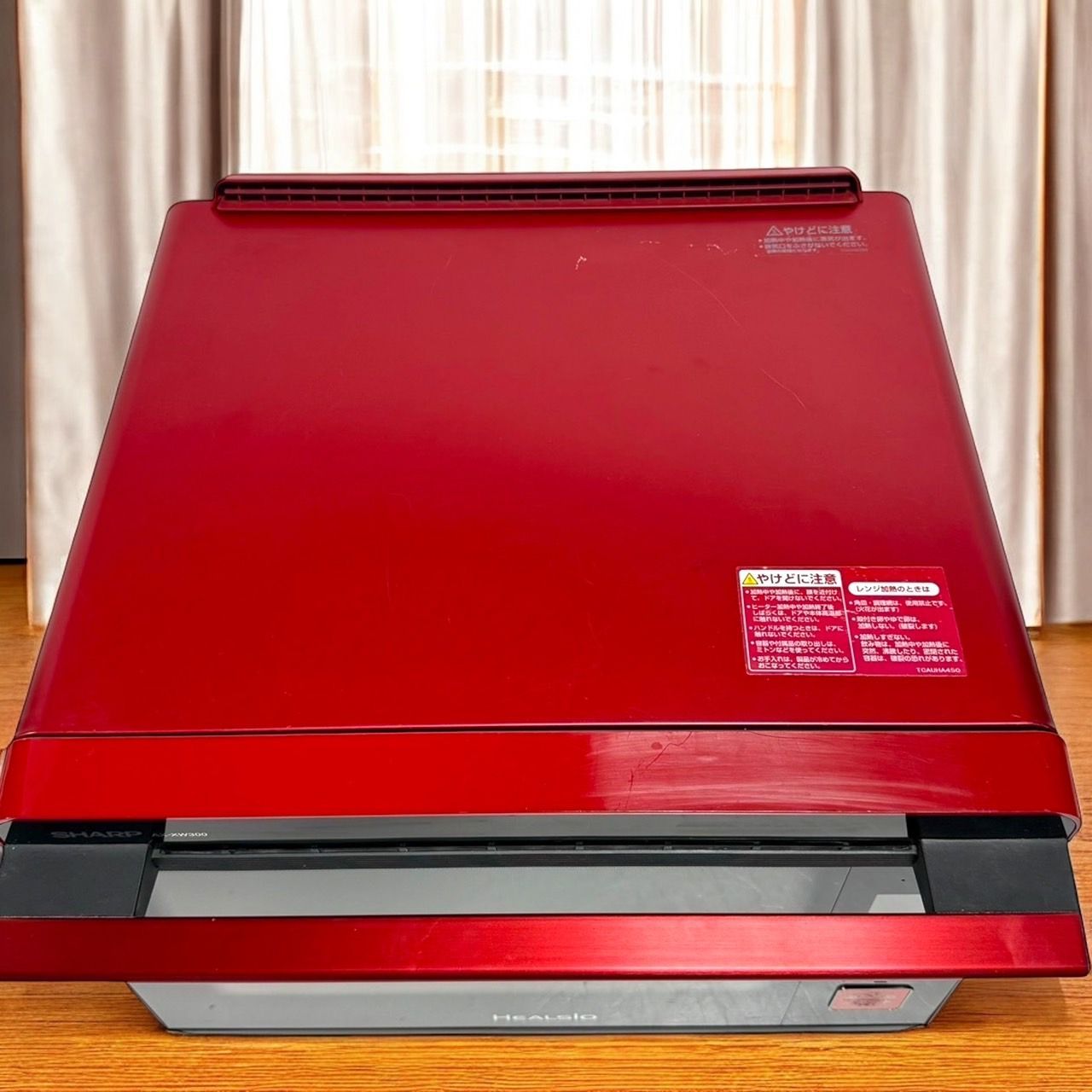 ☆送料無料 SHARP シャープ AX-XW300 R レッド スチームオーブンレンジ