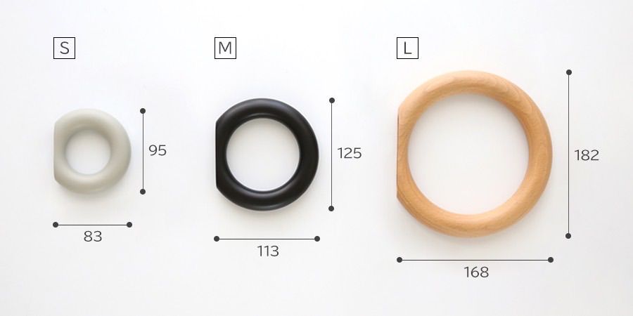 廃盤品/希少 新品 HAY【ジムフック/Mサイズ】ライトグレー HAY GYM HOOK Mサイズ ライトグレー