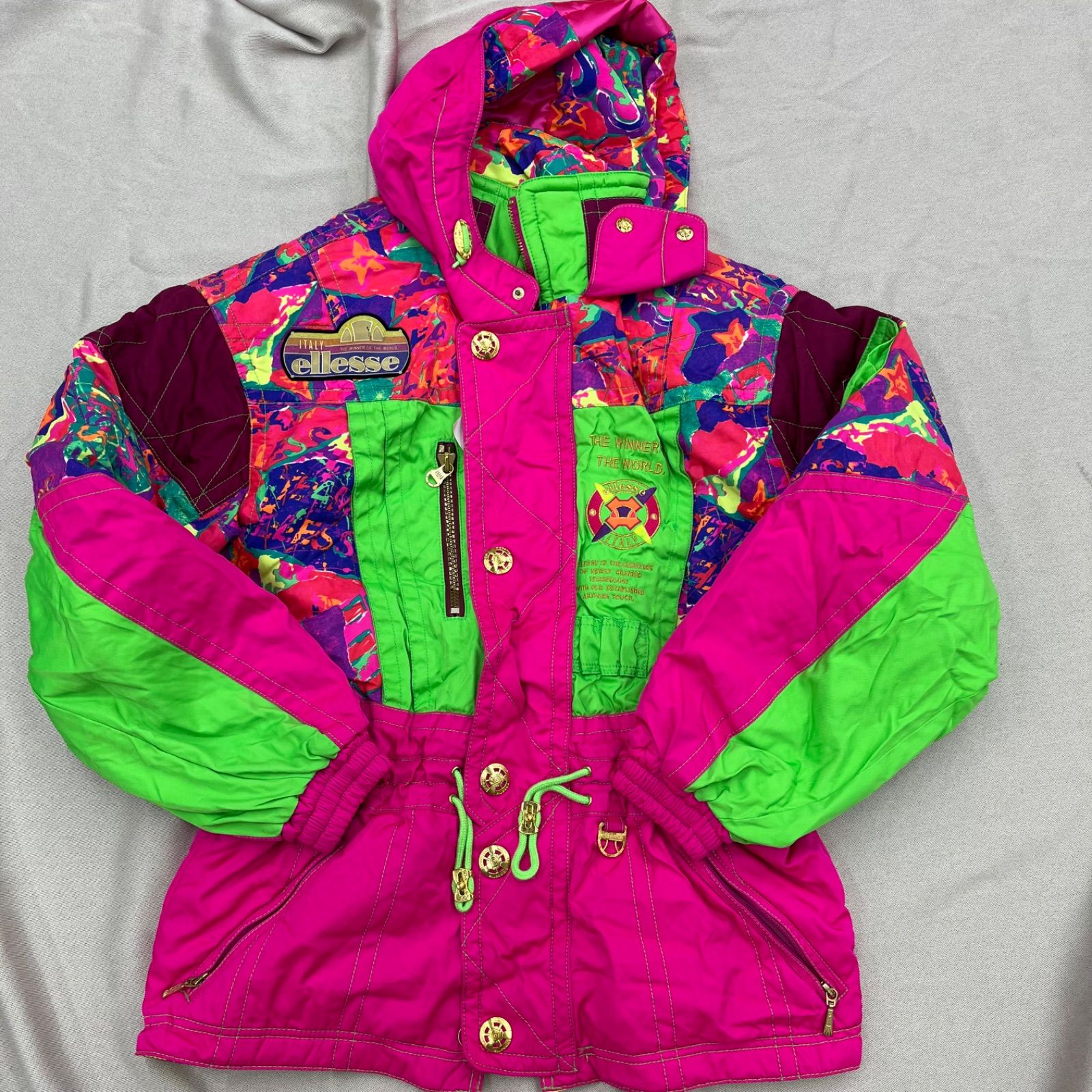 ellesse スキーウェア マルチカラー Lサイズ