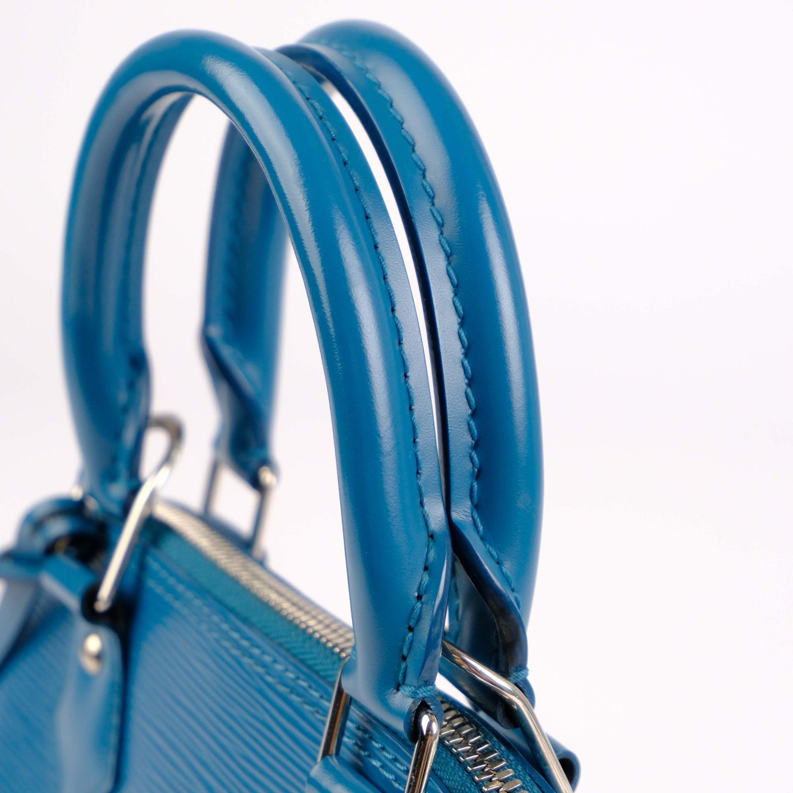 新作*LV*アルマBB エピレザーハンドバッグ ブルー M14853 LOUIS VUITTON(ルイヴィトン) アルマBB エピ 2WAYハンドバッグ